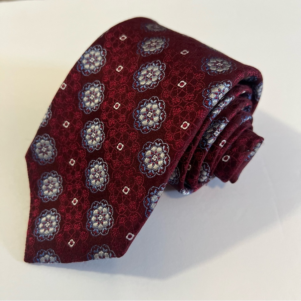 Robert Talbott, Best‎ of Class, Nordstrom, Hand Sewn, Silk, Patterned Tie